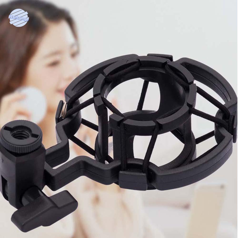 LUXELUNGE Mic Shock Mount Studio Professional ไมโครโฟน Mount Holder Mic Suspension Recording ขาตั้งไ