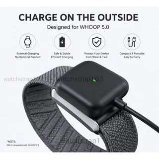สําหรับ Whoop 5.0 MG 1M ฐานชาร์จ USB-A และ Type-C Wireless Charger สําหรับ Whoop 5.0 อุปกรณ์เสริม