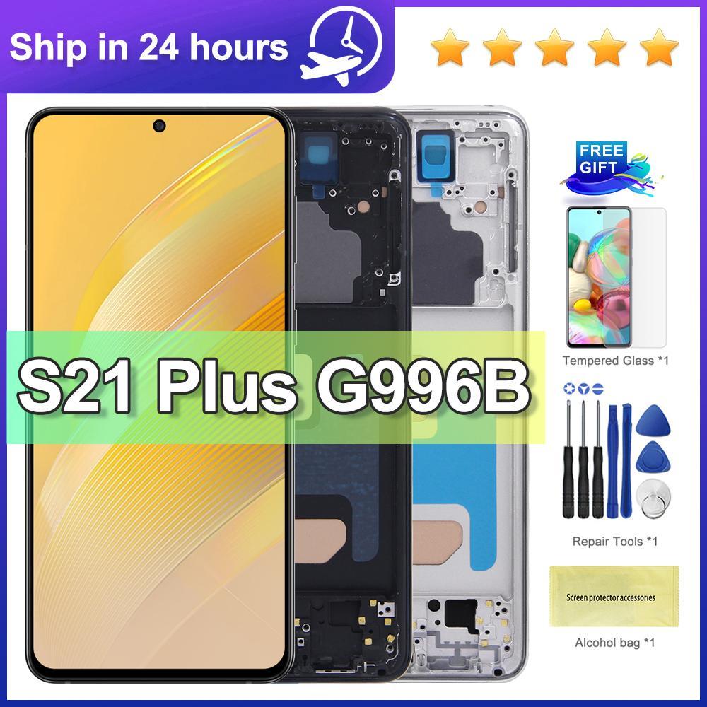 สําหรับ Samsung S21 plus จอแสดงผล LCD Touch Screen Digitizer สําหรับ SM-G996B G996U G996W G996 พร้อม