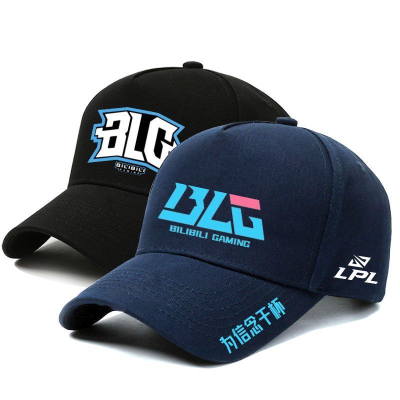 【in stock】หมวกแก๊ปฮีโร่ BLG Leaue Game Duckbill Cap สำหรับงานสนับสนุนนักเรียนและเยาวชน แชมป์เวิลด์คั
