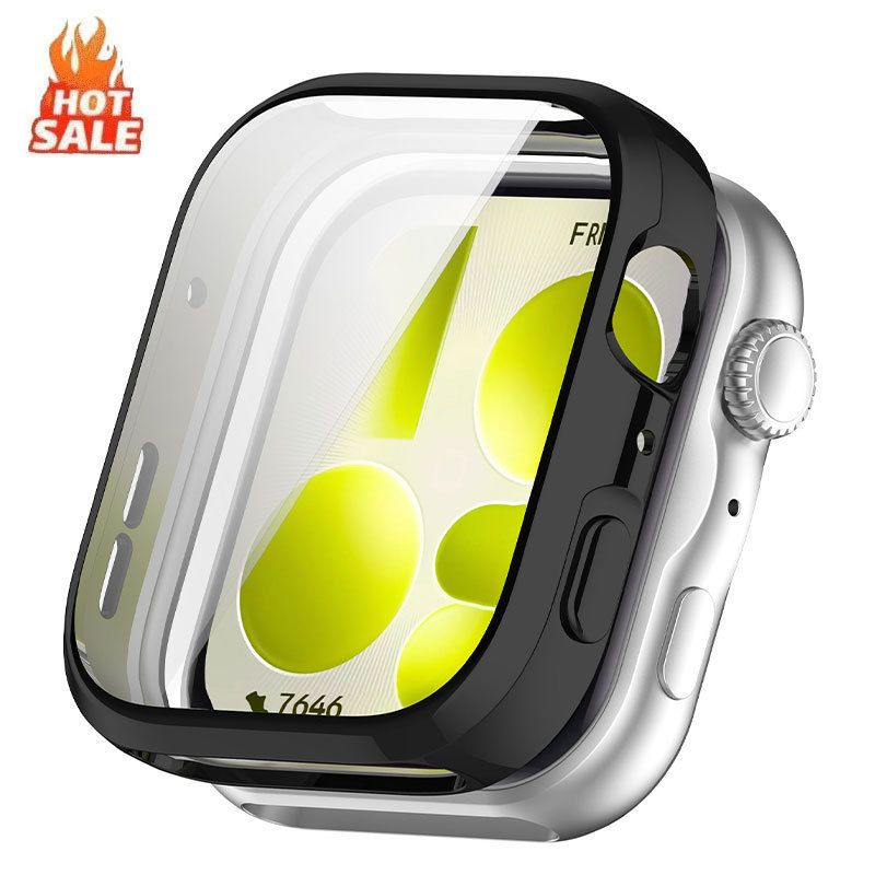 สําหรับเคส Huawei Watch Fit3/Fit4/Fit4pro พร้อมตัวป้องกันหน้าจอ TPU ครอบคลุมเต็มรูปแบบฝาครอบป้องกันแบบใส