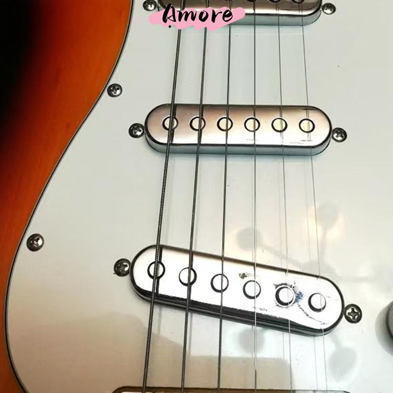 Amore Professional Guitar Neck Pickup Metal Shell Neck Pickup Cover Guitar Pickup Cover