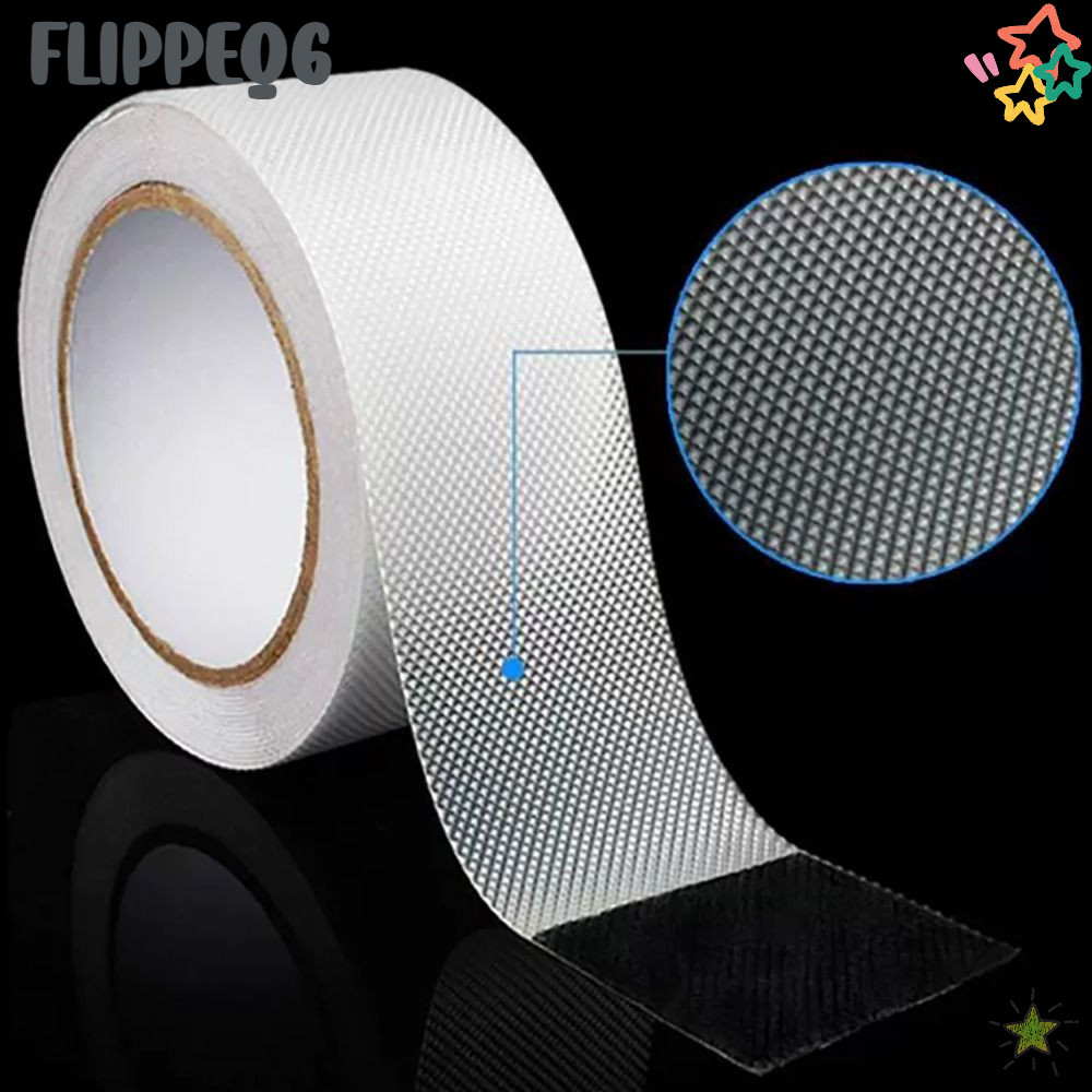 FLIPPEQ6 เทปกันลื่น 5 เมตร/ม้วน, พื้นเป็นมิตรกับผิวเทป PEVA, ห้องน้ําห้องครัวกันน้ําบันได Grip สติกเกอร์
