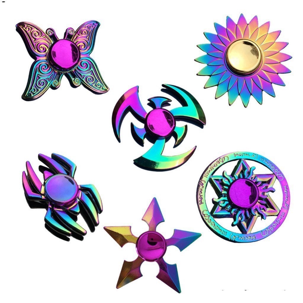 METAL SPINER, สังกะสีอัลลอยด์ Fidget Spinner, ของเล่นคลายเครียดอินฟินิตี้-