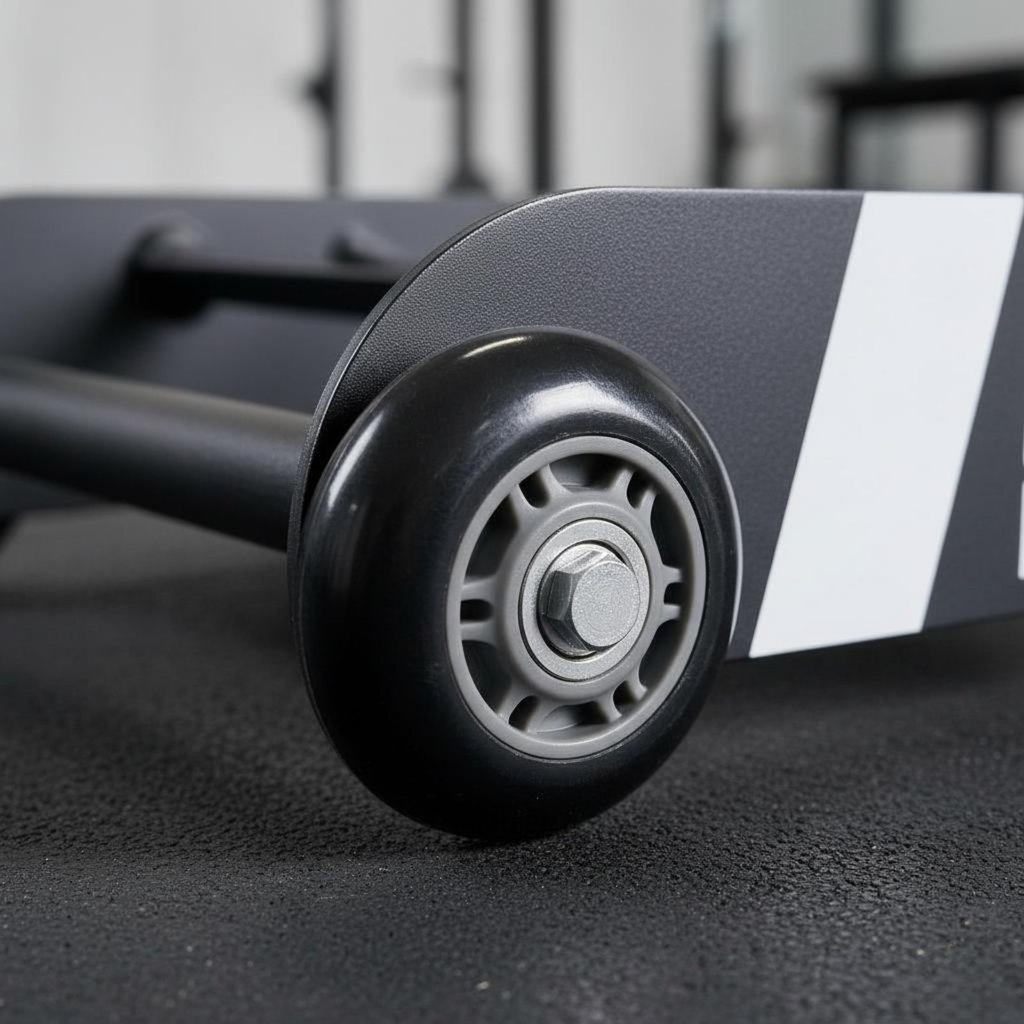 การฝึกอบรมความเสถียร Ab Roller Wheel Stable Ab Wheel Instructor พร้อมแถบความต้านทานสําหรับ Home Gym