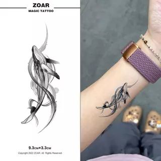 !!ส่งจากไทย!! ZOAR แทททูกันน้ำ ลายดาวเคราะห์การ์ตูนน่ารัก Magic Tattoo สมุนไพร ติดทน 2 สัปดาห์ Z878