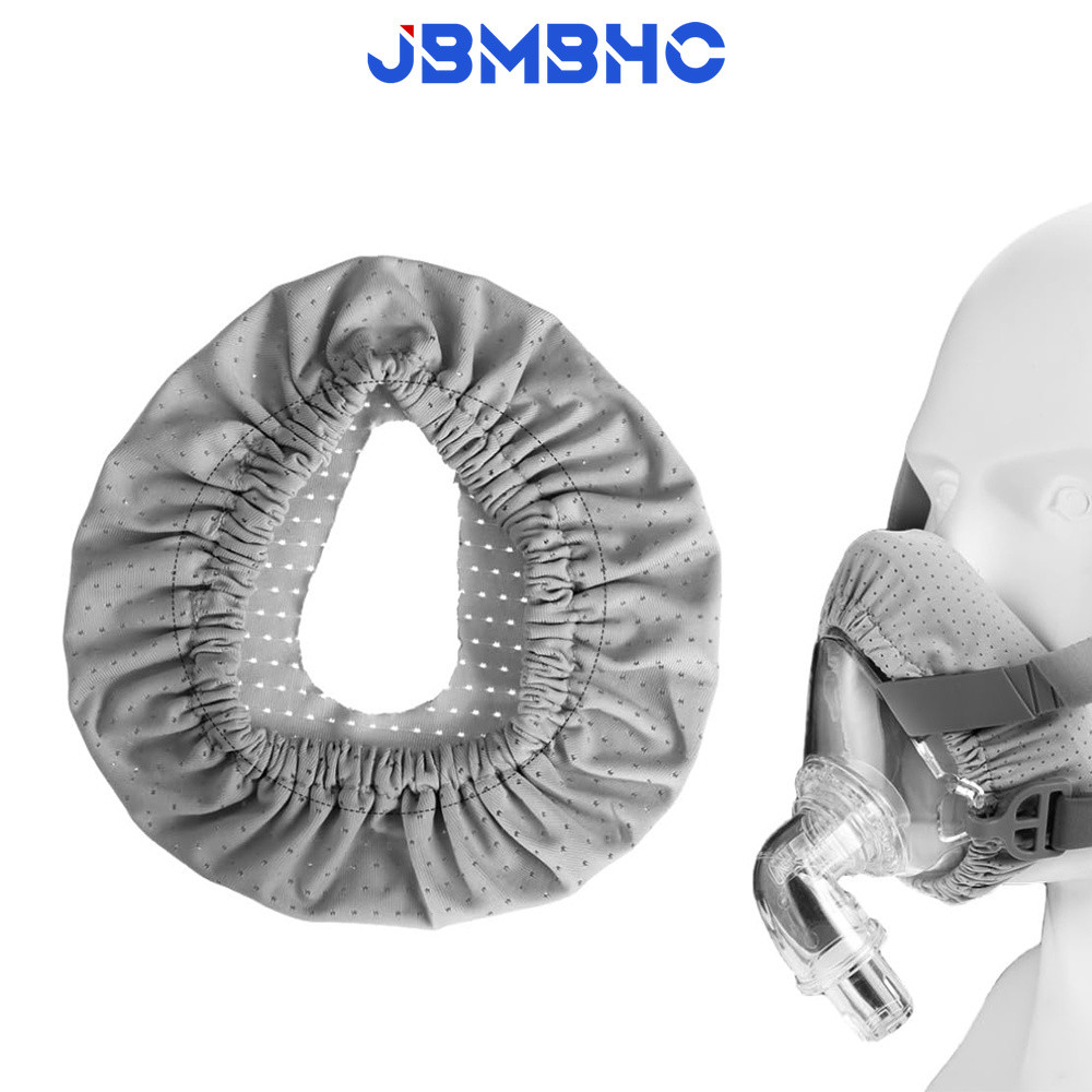 Reusable CPAP Mask Liners ใช้งานร่วมกับ CPAP Face Masks Cuttable ลด Air Leaks Red Marks Washable & Elastic Fit