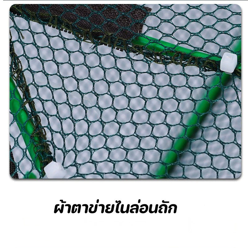 ตาข่ายดักปลา พับได้ thumbnail 6