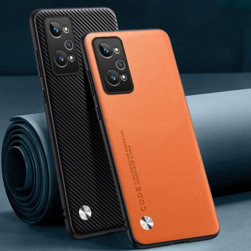 หรูหรา PU หนังสําหรับ Realme GT Neo 2 2T GT2 Pro Neo2 T ฝาครอบซิลิโคนป้องกันเคสโทรศัพท์สําหรับ Realme GT Neo 3 3T อุปกรณ์เสริมทนทาน