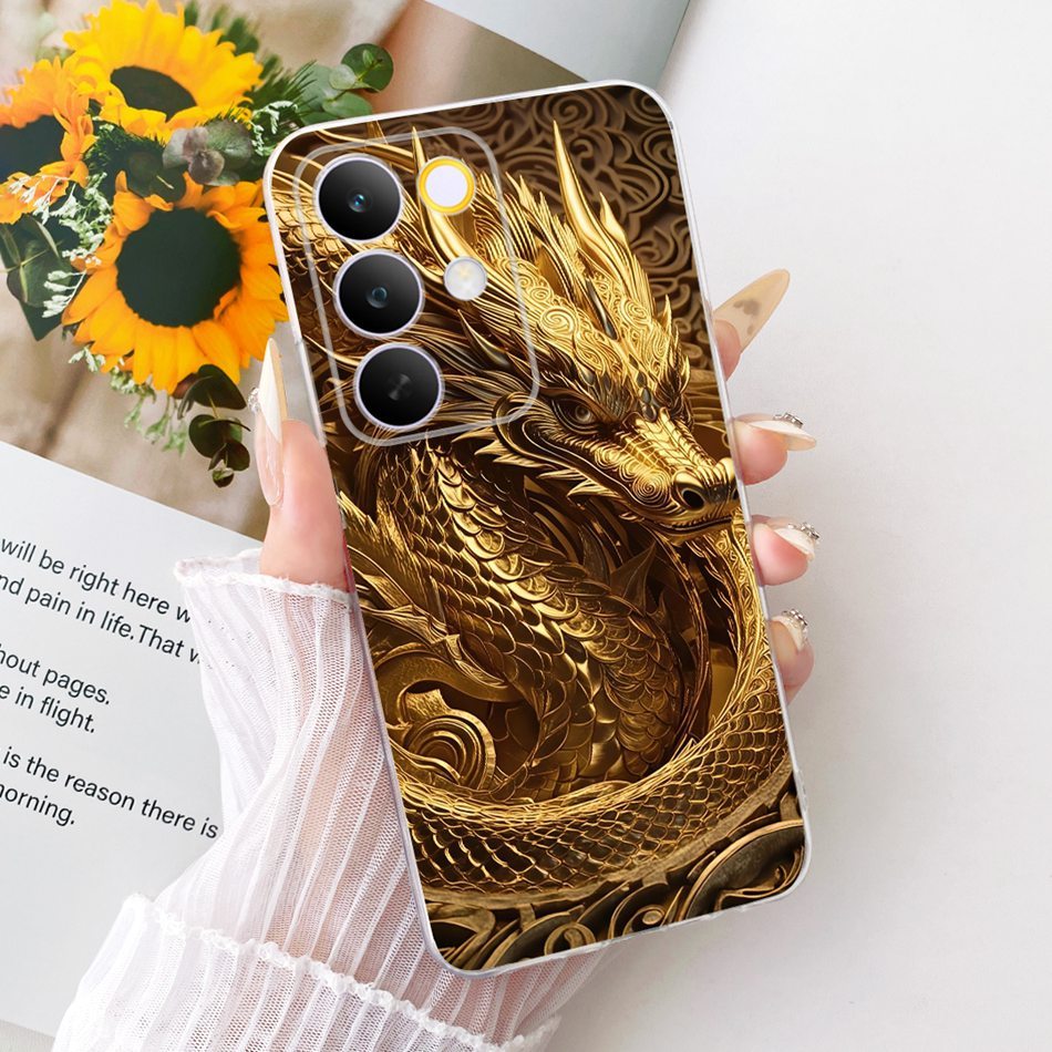 สําหรับRealme C85 Pro 2025 ใหม่Cool Tiger Dragonรูปแบบเคสโทรศัพท์RealmeC85 C 85 Pro 5Gซิลิโคนอ่อนนุ่มTPUกรณี ราคา ถูกที่สุด ดีลบีเคเค แกลเลอรีภาพที่ 5