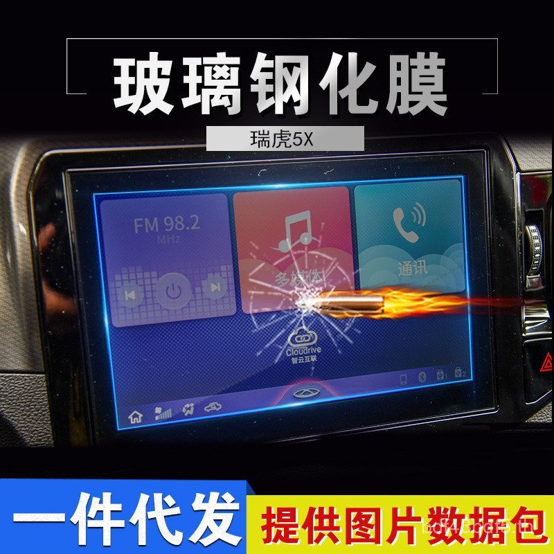 เหมาะสําหรับ Chery EQ1 Ruihu 3 7 8 Ruihu 3X 5X ฟิล์มนําทางเครื่องมือหน้าจอฟิล์มป้องกัน