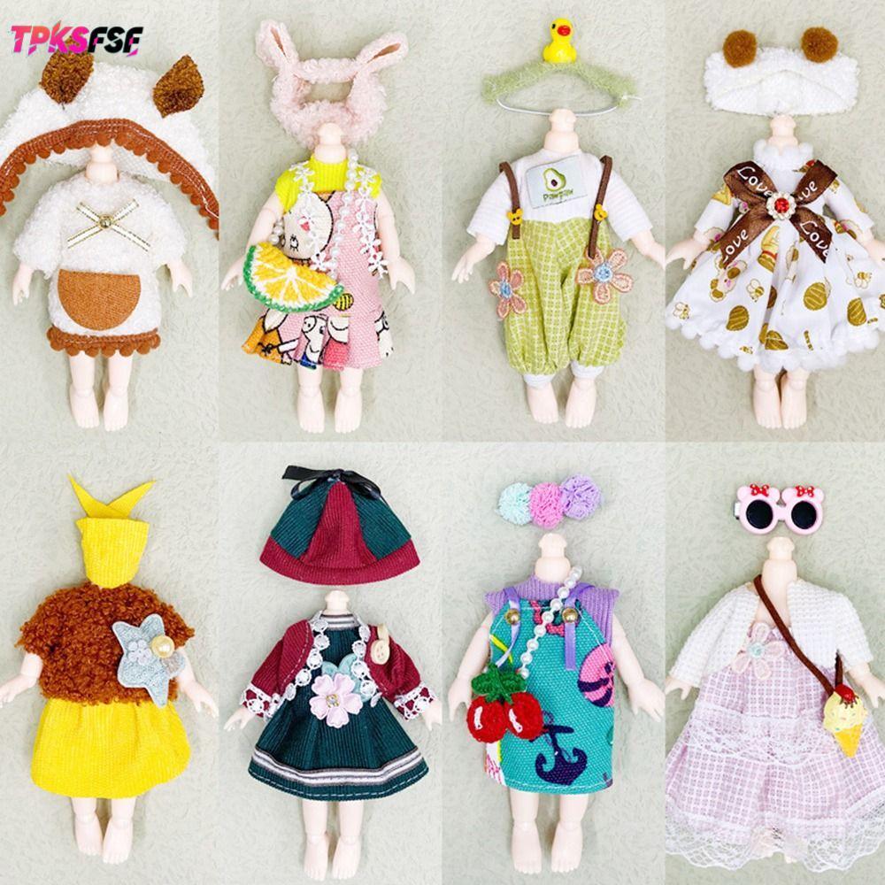 TPKSFF ตุ๊กตาเสื้อผ้าสําหรับ Ob11 Gsc สําหรับ 1/11Obitsu11 Ob11 แฟชั่น 16 ~ 17 ซม.ตุ๊กตาชุด
