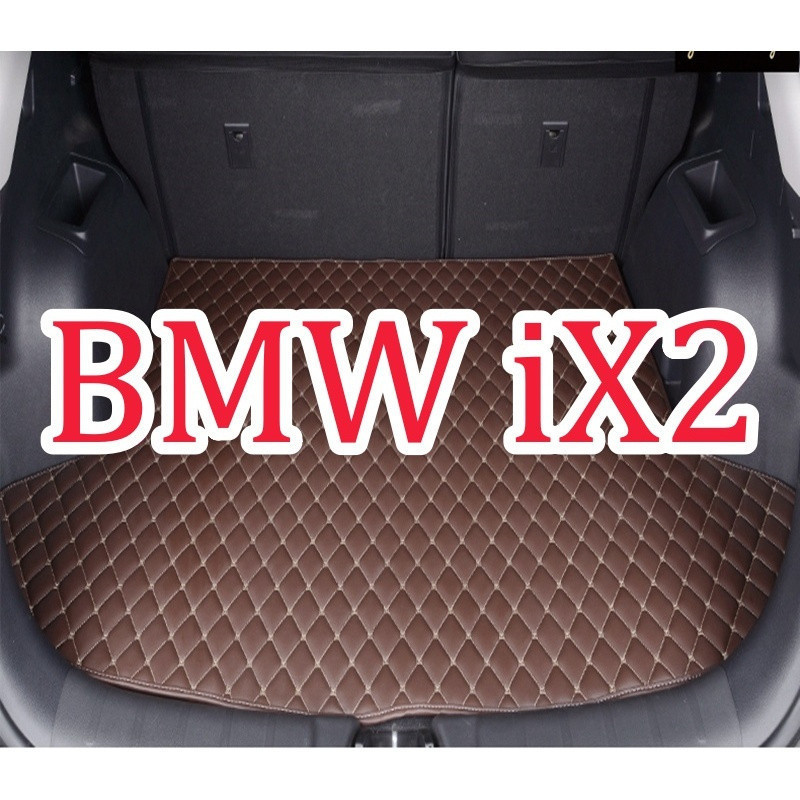 【สินค้าพร้อมส่ง】สำหรับ (BMW iX2)  พื้น ล่อม แผ่นป้องกระเป๋าเดินทาง หนัง PU ทนทานน้ำและการสกัดสี
