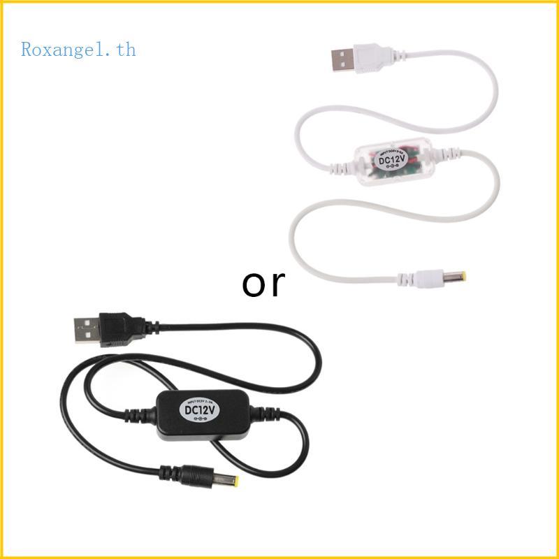 ROX ส่วนประกอบเกม USB สําหรับ DC USB Power Boost Line สําหรับ DC 5V สําหรับ DC 12v Step U