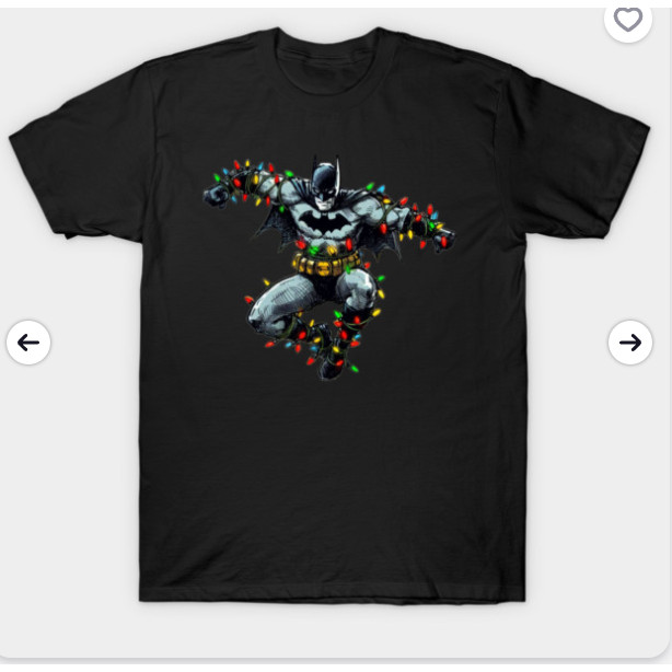 เสื้อยืด Batman For Christmas & Gotham