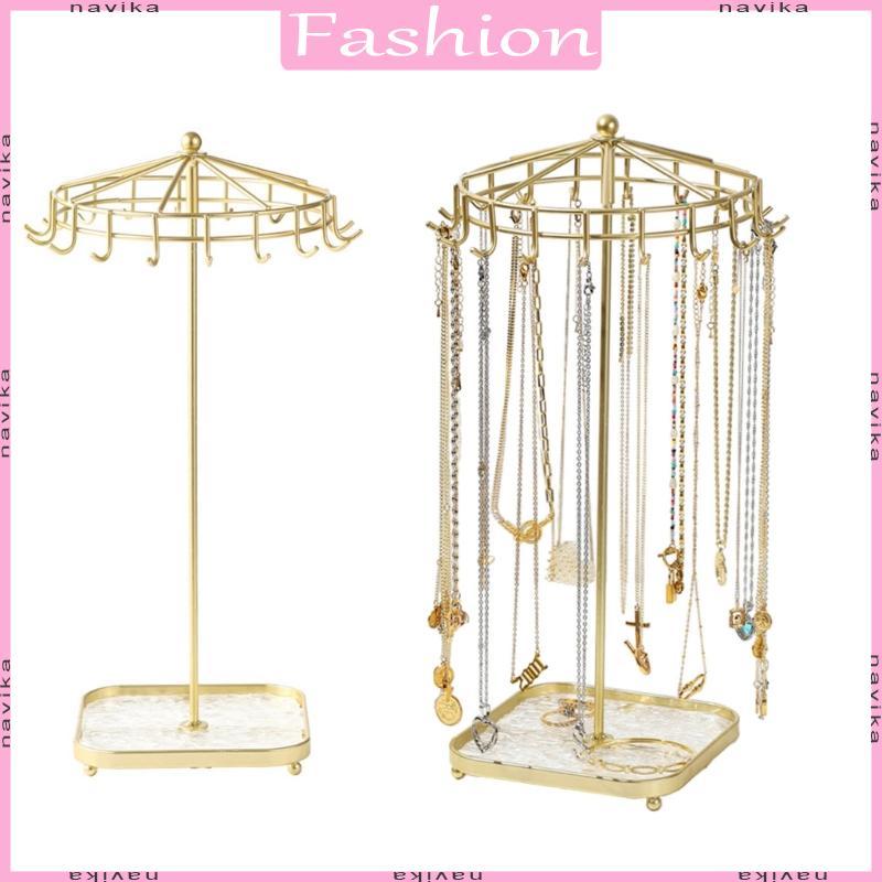 NAV ประหยัดพื้นที่เครื่องประดับเครื่องประดับที่ถอดออกได้สร้อยคอผู้ถือสร้อยคอหรูหรา