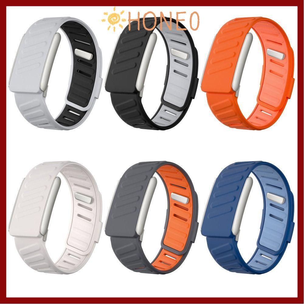 HONE สายคล้องคอ,ปรับ Breathable Fitness Band, Protector ซิลิโคนนุ่ม Tracker สําหรับ Whoop 5.0 Life M