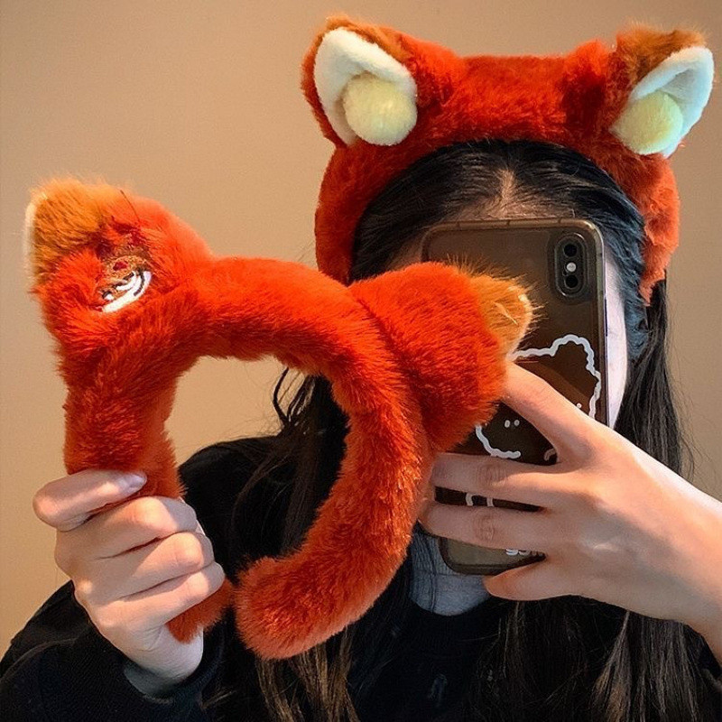 การ์ตูนสัตว์บ้าเมืองนิคคาดศีรษะตุ๊กตาฟ็อกซ์หูคาดศีรษะสาวดิสนีย์แลนด์ภาพอุปกรณ์ผม