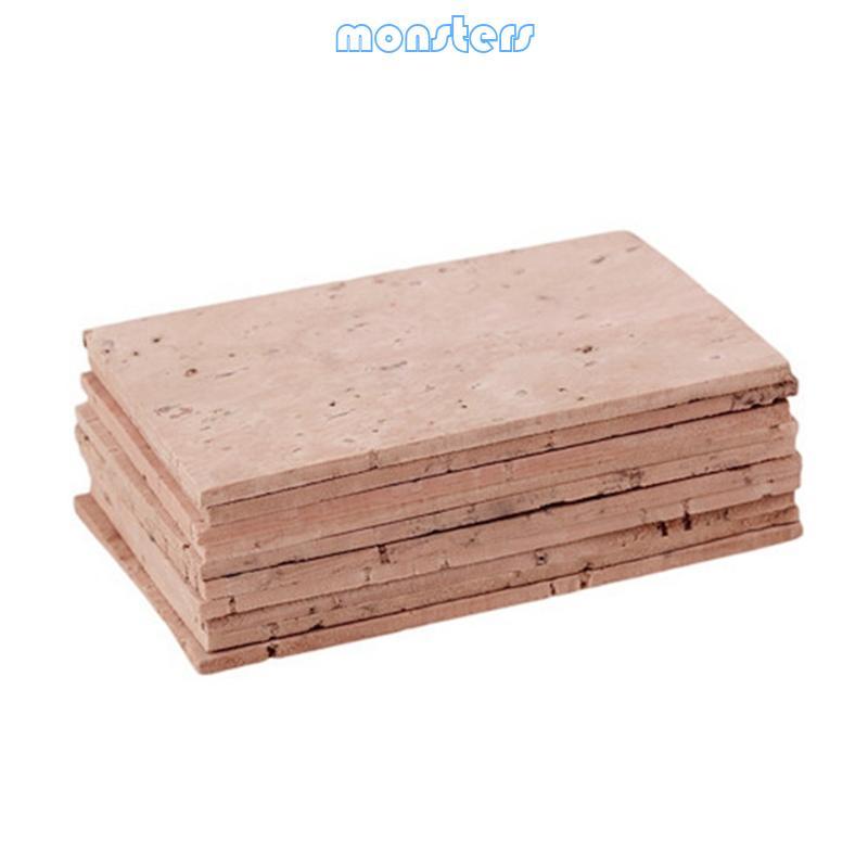 Mon 10PCS แซ็กโซโฟน Cork คอเครื่องมือเปลี่ยนชุด Woodwind Instrument Pads