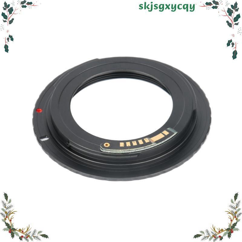 AF ยืนยัน M42-E0S Mount เลนส์อะแดปเตอร์ Bayonet Mount สําหรับ 5D 7D 60D 50D 40D 500D 550D Rebel T1I 