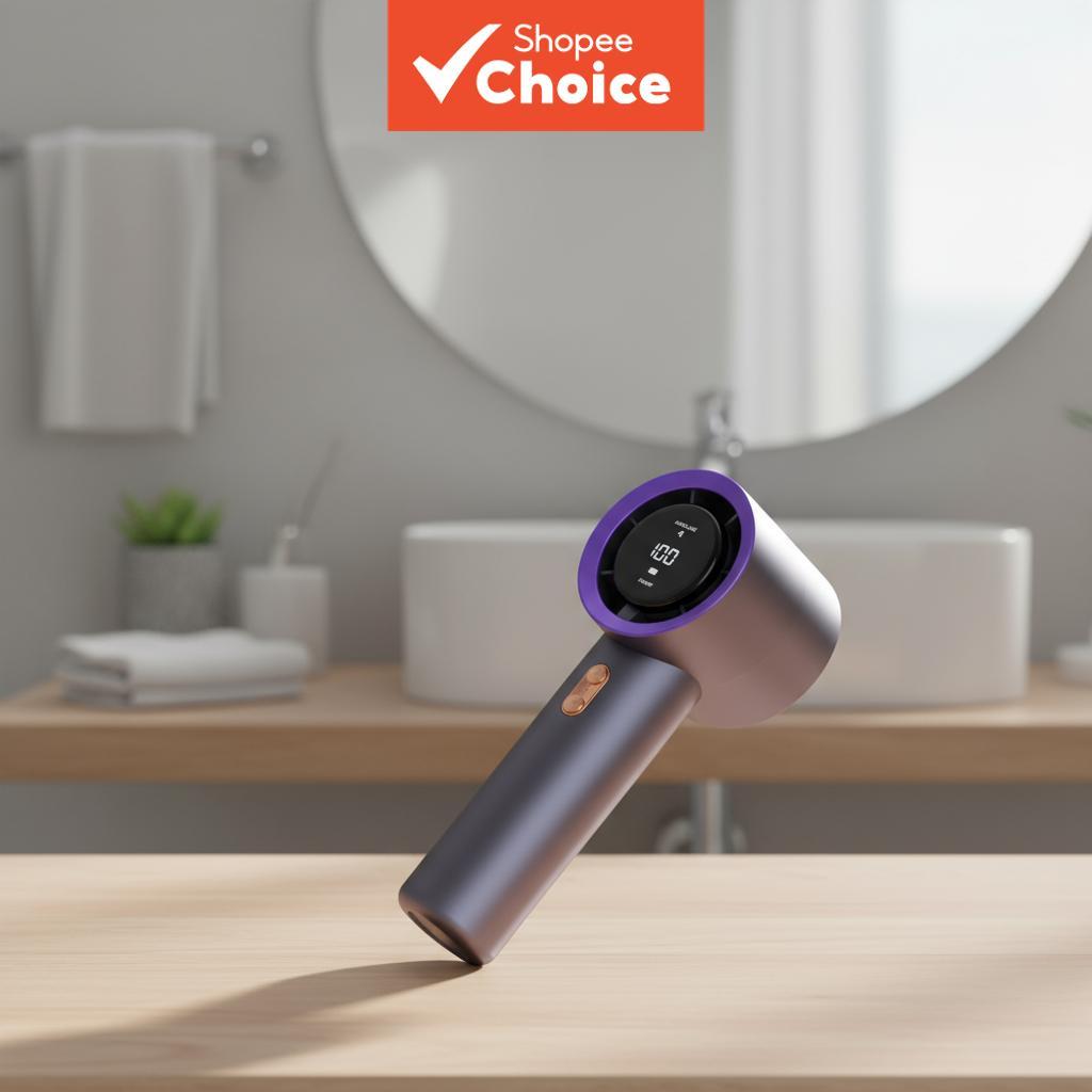 พัดลมมือถือขนาดเล็กแบบพกพา T11 ความเร็วสูงพัดลมเทอร์โบนอกบ้านไร้ใบพัด