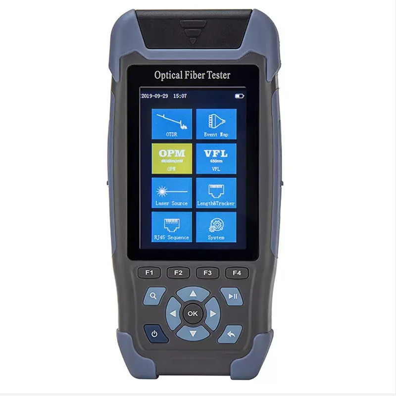 Xueqing mini otdr nk3200 แผนที่กิจกรรมมัลติฟังก์ชั่นมือถือคล้าย EXFO OTDR 24/22dB 1310/1550nm 60KM