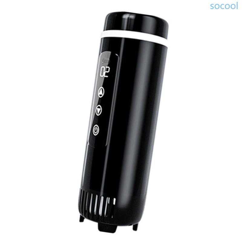 Soc* แบบพกพา Auxin แบบพกพาแช่เย็นถ้วยกล่องเครื่องดื่ม Cooling Case แก้วเก็บความเย็น