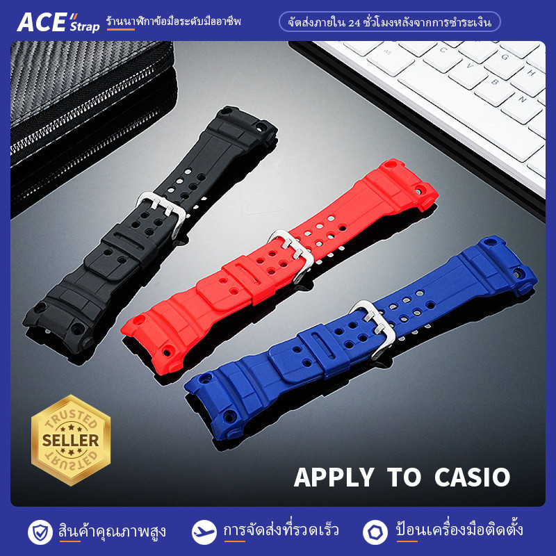 เหมาะ CASIO G-Shock Gulfmaster GWN-1000 GWN-1000B เปลี่ยนสายนาฬิกาเรซิน, สายซิลิโคนทนทานสําหรับ MAST