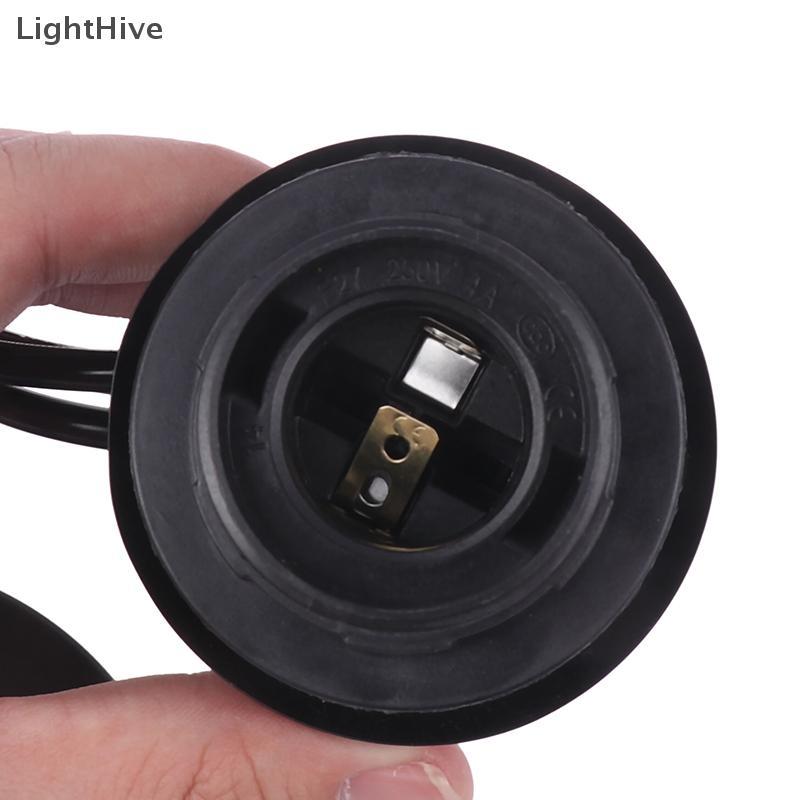[LightHive] Retro E27 โคมไฟแขวนพร้อม 1m/1.5m แขวนลวดโคมไฟเพดานผู้ถือซ็อกเก็ตโคมไฟฐานสําหรับแขวนไฟจี้