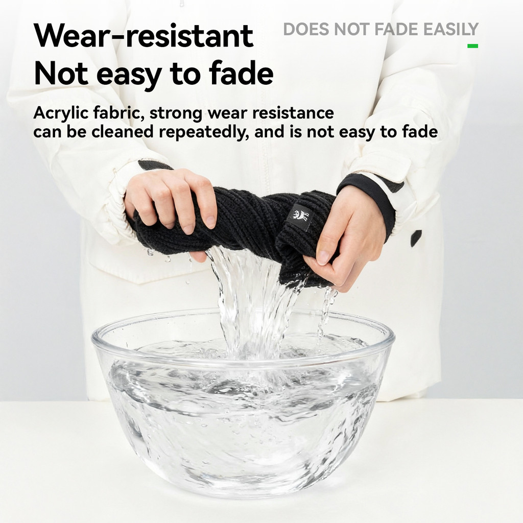 Quature ฤดูหนาวถักหมวก Windproof Warm Elastic น้ําหนักเบาหมวกสวมใส่-resistan สบายขี่จักรยานเล่นสกีเดินป่า Camping หมวก — صورة 8