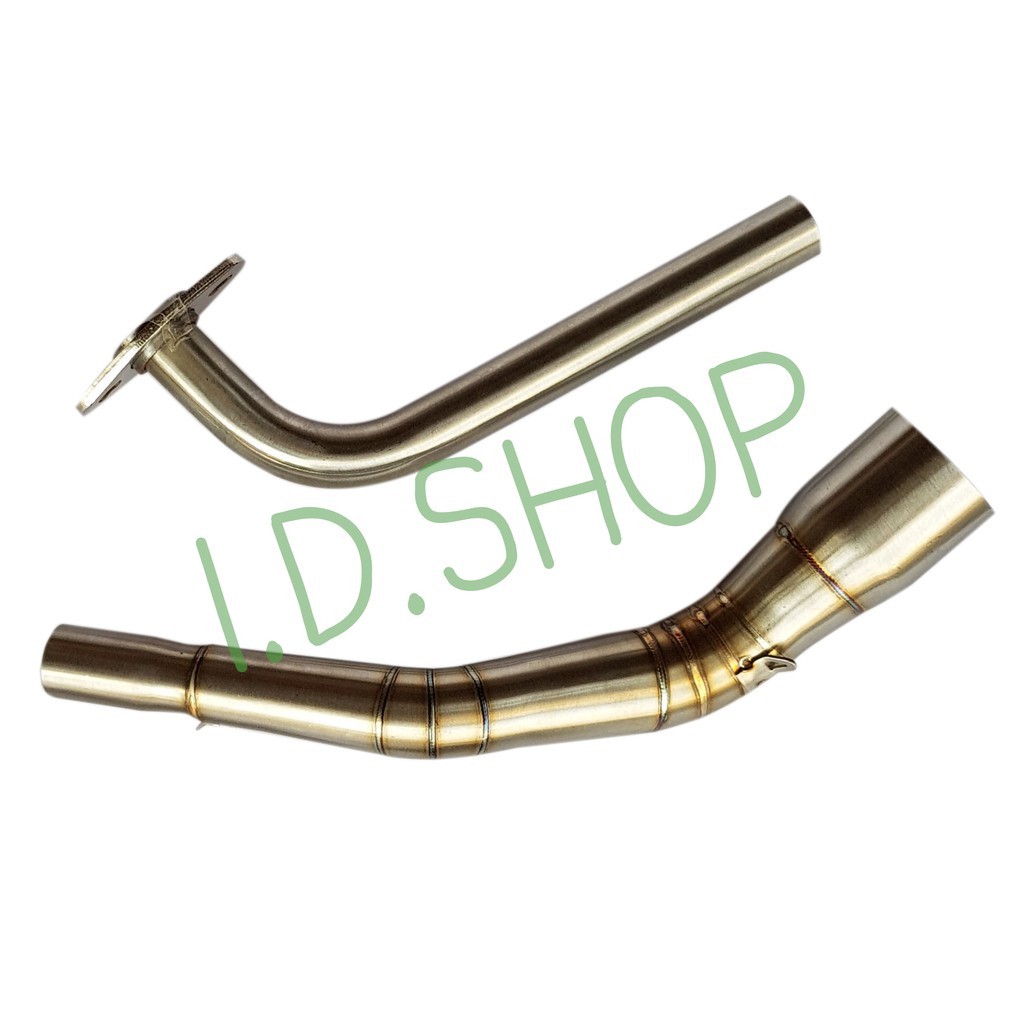 คอท่อ เลส ARROX ปลาย 2 นิ้ว มีสปริง คอเลส แท้ ไม่ขึ้นสนิม งานเชื่อม คอแต่ง คอโต  บูช BO SHOP