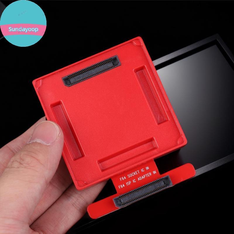 Sund Flash 64 กล่อง F64 ISP MiPitester MiPi กล่องสําหรับและเกียร์ 2 EMMC ISP อะแดปเตอร์ซ่อมเครื่องมื