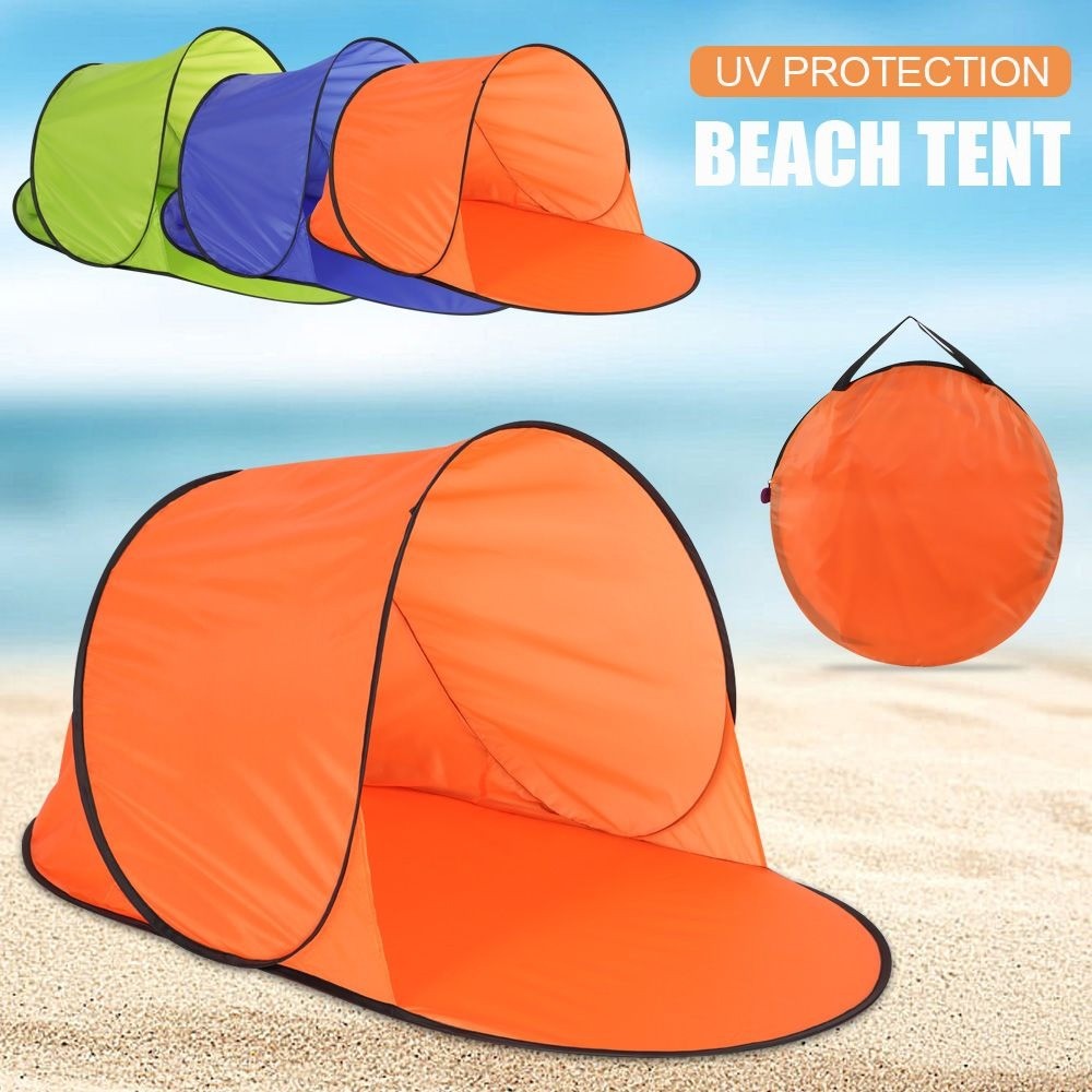 Outdoor Portable Automatically Pop Up Beach Tent Shade Sun Shelter UV Protection Camping Tent Useful