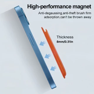 ใส่บัตรได้ เป็นแม่เหล็ก กระเป๋าสตางค์หนัง ใช้สำหรับ iPhone Magnetic Card Holder Wallet กระเป๋าติดโทรศัพท์ใส่บัตร