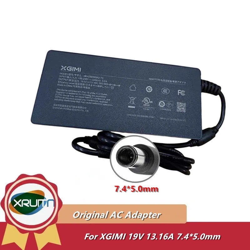 ต้นฉบับ HKA250190A3-7D 19V 13.16A 250W AC Adapter Power Charger สําหรับ XGIMI Horizon Pro XK03H 4K โ