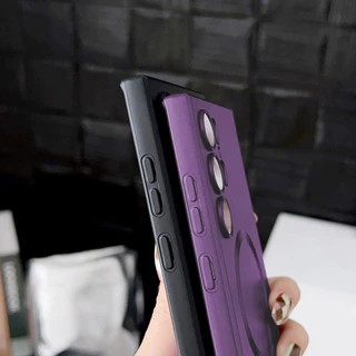 เคส For Samsung A37 A57 A07 A17 A06 A16 A56 A05S A55 A54 A15 A35 A36 A26 S24 S25 S26 Ultra เคสโทรศัพท์แม่เหล็ก เคสมือถือ
