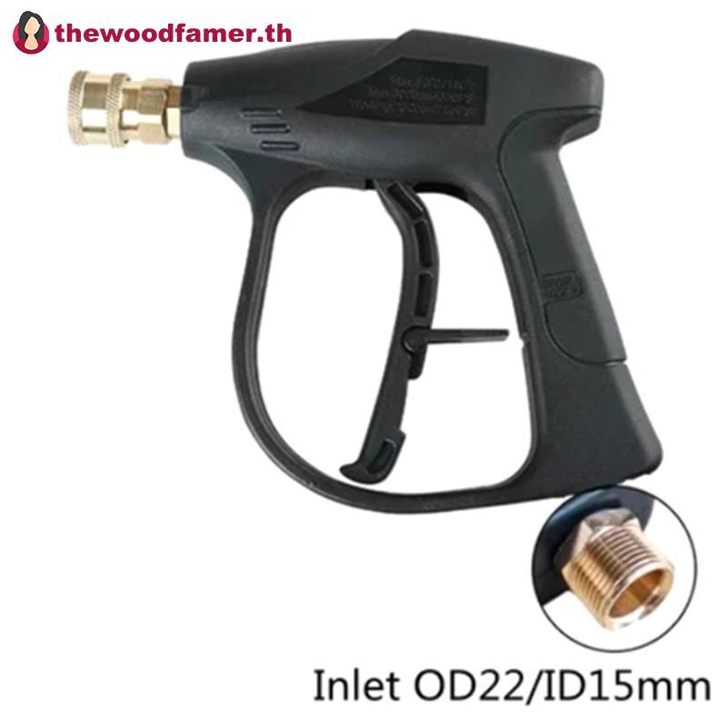 Well M22-15 มม.ล้างรถปืนฉีดน้ําแรงดันสูง 1/4 "Quick Release Snow Foam Gun รถ TH