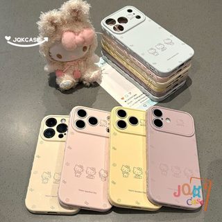 ลายแมวเส้นน่ารัก ลายคิตตี้ เคสนิ่มครอบทั้งเครื่อง สำหรับ Realme C30 C55 C75 C53 C63 C20 C35 REALME5 6 C11 C25 Narzo 30A