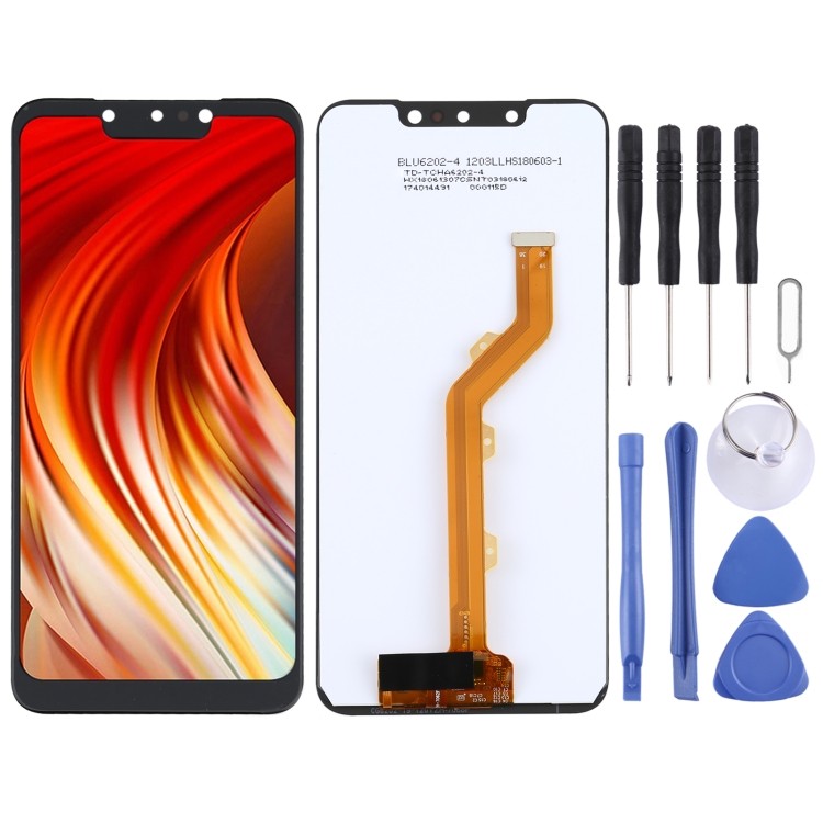 โรงงานโดยตรงขาย TFT หน้าจอ LCD สําหรับ Infinix Hot 7 Pro X625, X625B, X625, X625D พร้อม Digitizer Fu