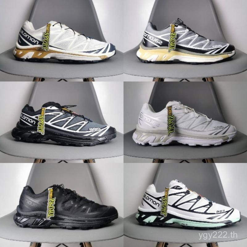Salomon XT-6 LAB TRIPLE BLACK WHITE LUNAR ROCK ICY MORN GREY C5BH YW0I