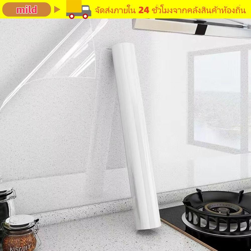 อ่อน สติกเกอร์กันน้ํา,น้ํามันหลักฐานการดูดซับไฟฟ้าสถิตฟิล์มป้องกันผนัง,ตกแต่งบ้านโปร่งใสความร้อน-ต่อต้านสติ๊กเกอร์ติดผนังตู้เตา