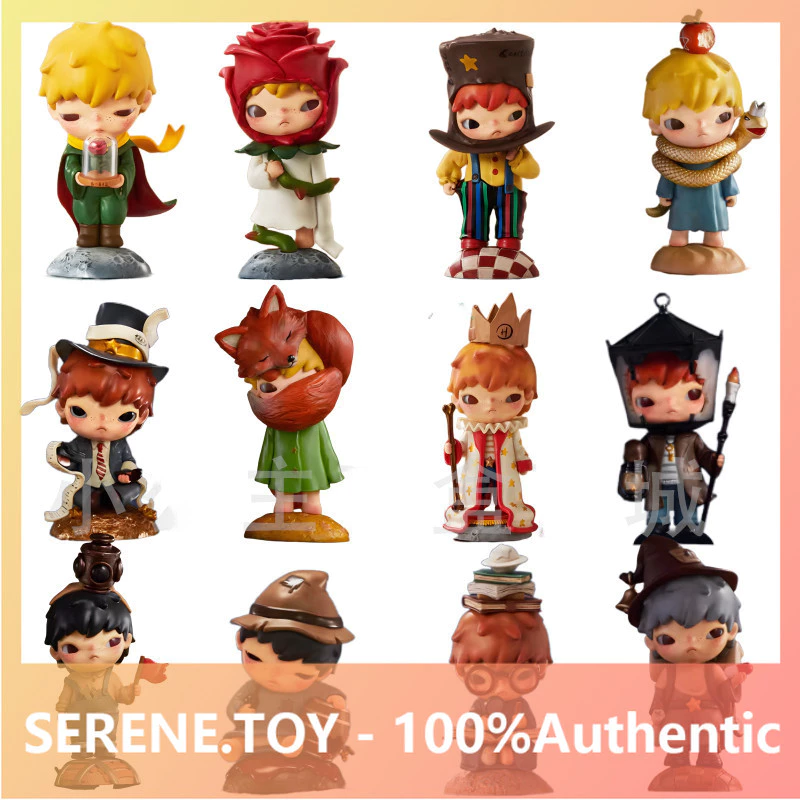 P POPMART HIRONO Le Petit Prince Series Mystery Box ของเล่นตกแต่งของขวัญ