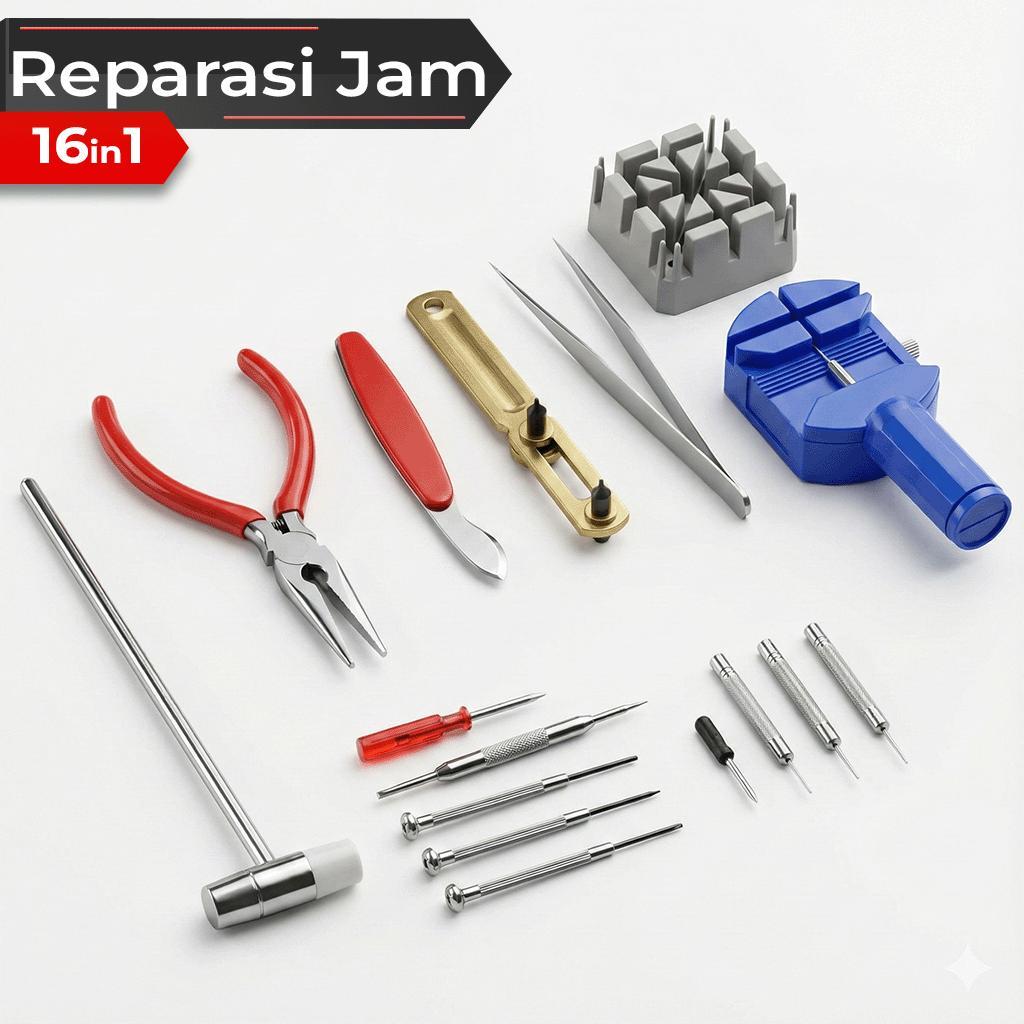 ชุดเครื่องมือซ่อมนาฬิกา Allefix 16-in-1 - 6889