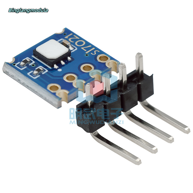 Si7021 เซ็นเซอร์อุณหภูมิความชื้นความแม่นยําสูงอินเทอร์เฟซ I2C เกรดอุตสาหกรรม SI7021-A20-GM1R โมดูล