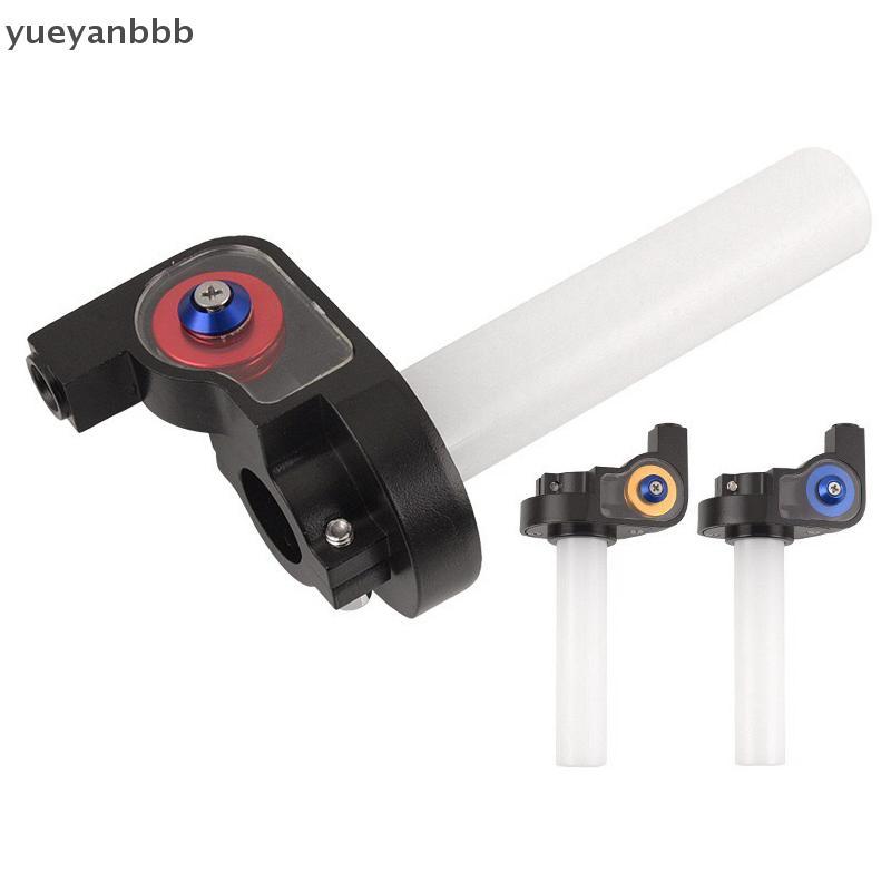 Uyueyanbbb คันเร่งรถจักรยานยนต์ Handle Grips 1/4 Turn Twist คันเร่ง Quick Turn คันเร่ง Grip สําหรับ 