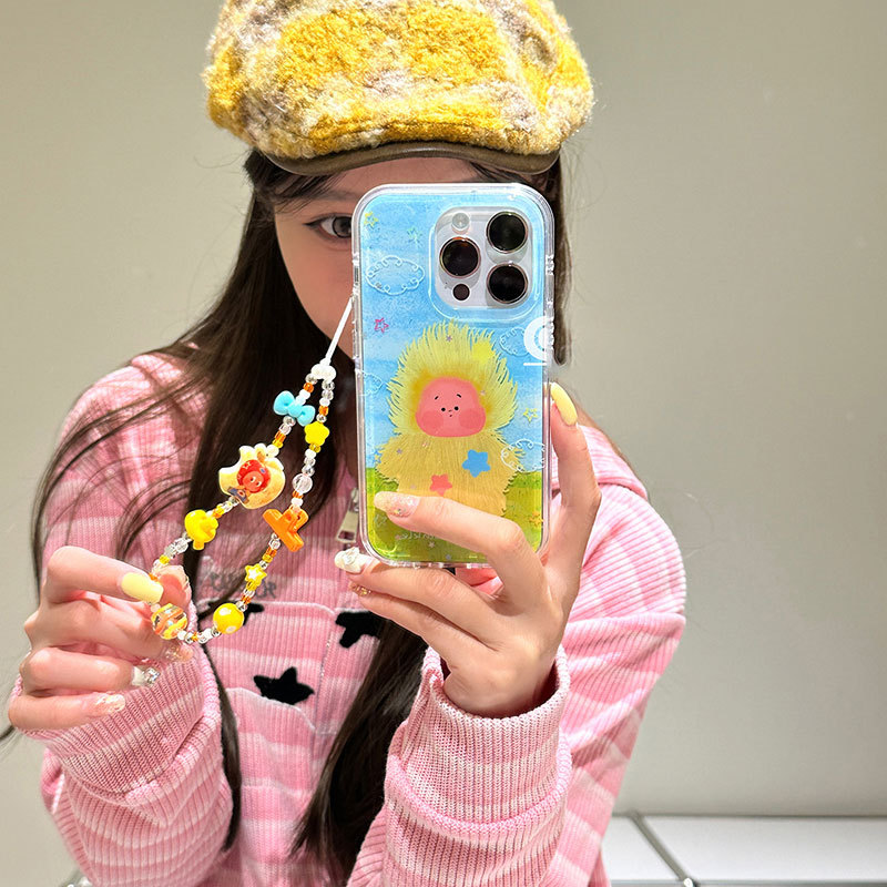 TX74 สําหรับ iphone กันกระแทกเกาหลีน่ารักเคสโทรศัพท์ 17AIR /17PRO/16 Pro Max /15 Pro max 16 plus 14 