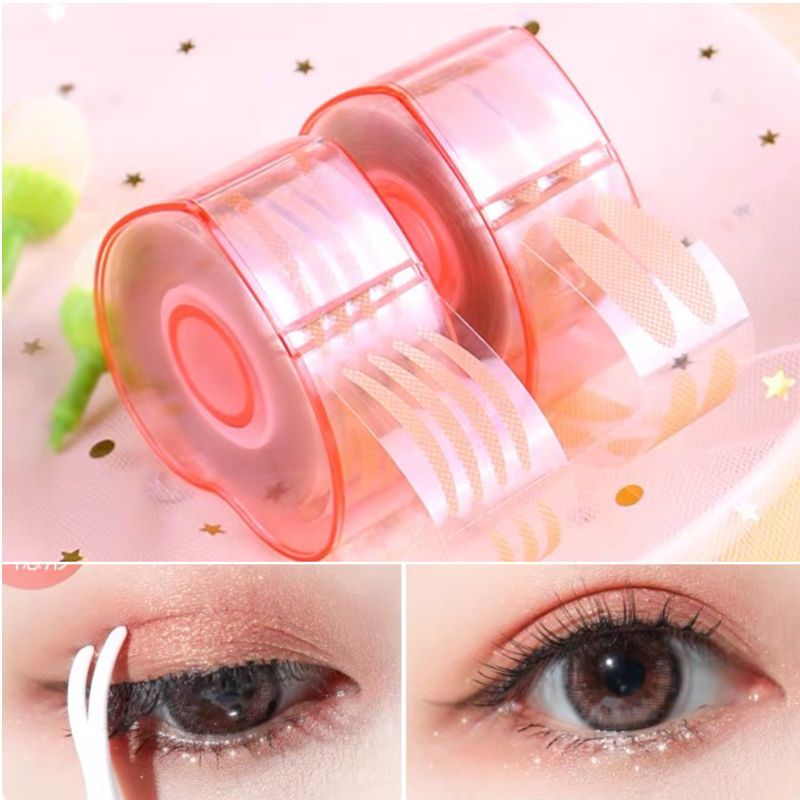 my-shop: เทปสติกเกอร์ไฟเบอร์ ติดเปลือกตาสองชั้น มีกาวในตัว สําหรับทําตาสองชั้น "EM377"