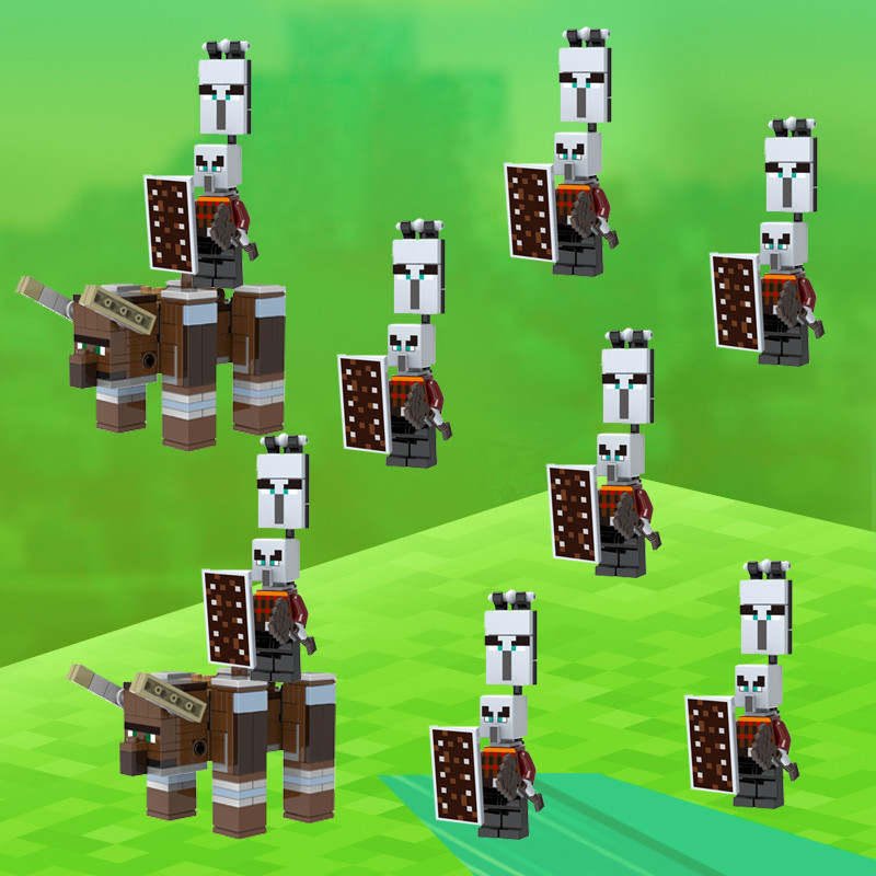 minecraft minecraft toy Mc Minecraft Minifigure Block Block Steve End Shadow withered Legion Toy Pre