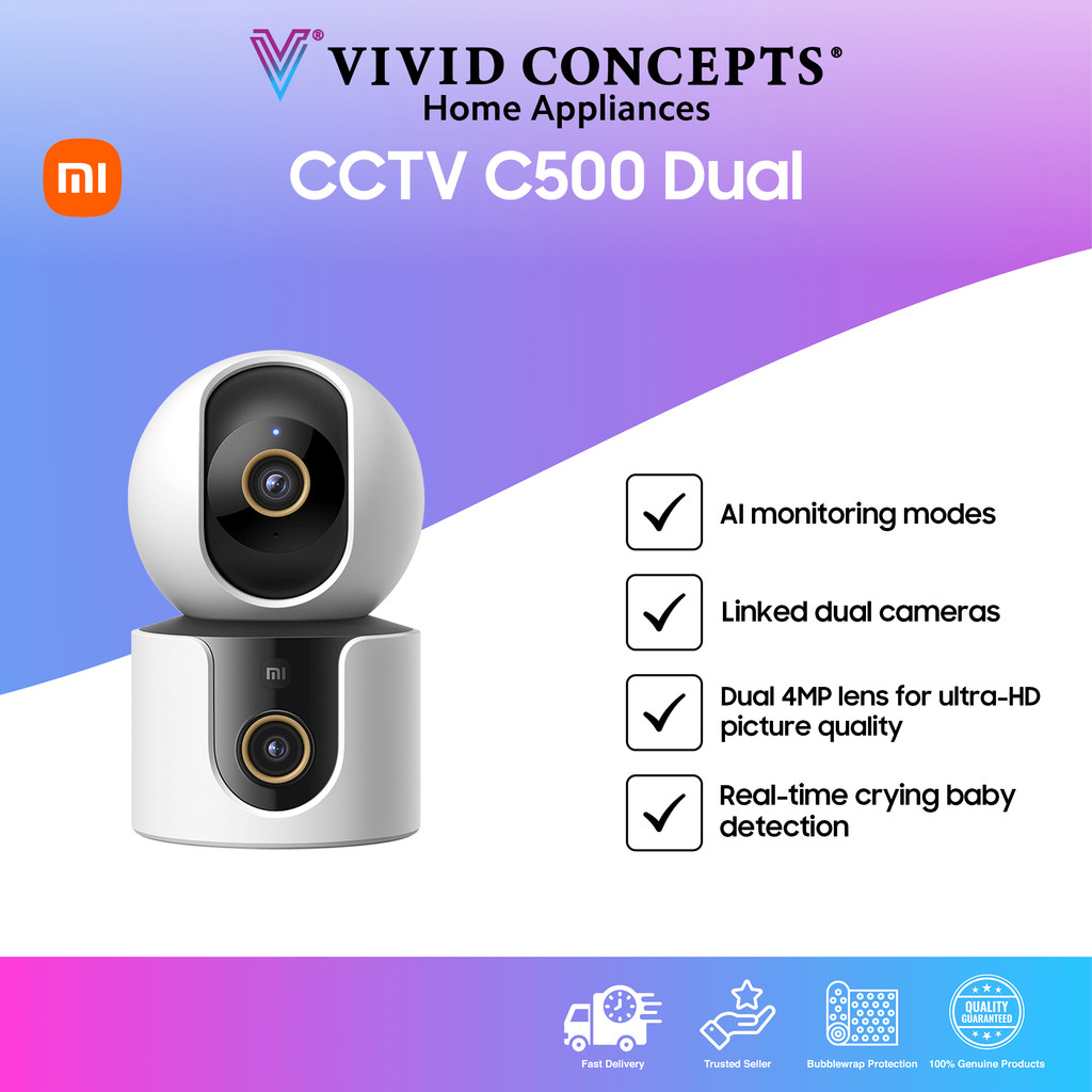 Xiaomi CCTV C500 Dual - ชุด -