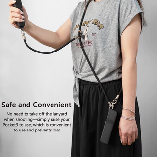 DJI OSMO Pocket 4P/4 Anti-loss สายรัดข้อมือ Crossbody สายรัดสำหรับ DJI OSMO Pocket 3 กล้อง อุปกรณ์เสริม